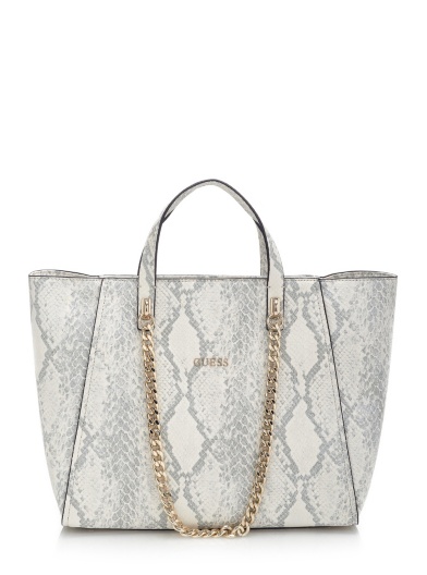 Guess Nikki Python Degrade' Chain Carryall Bag