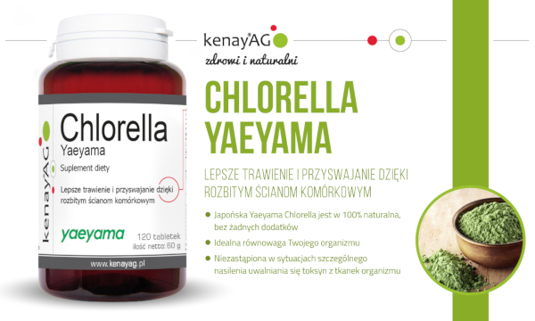 Chlorella w tabletkach