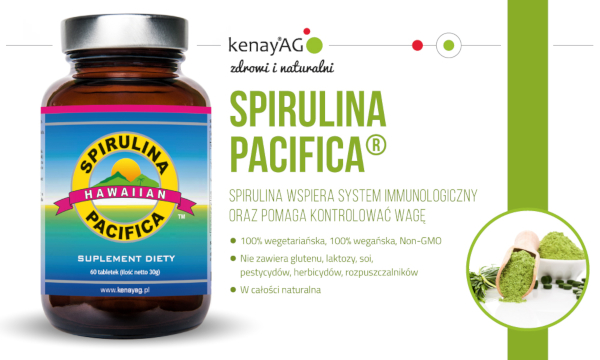 Spirulina Hawajska (Kenay.com.pl)