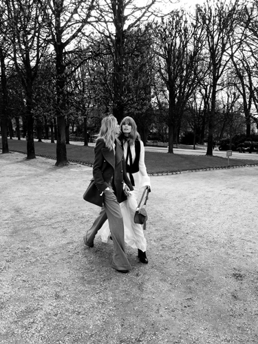 Anja Rubik i Julia Stegner w kampanii Chloé jesień-zima 2015/2016 
