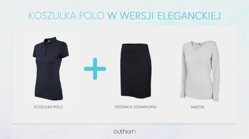 Elegancka koszulka polo