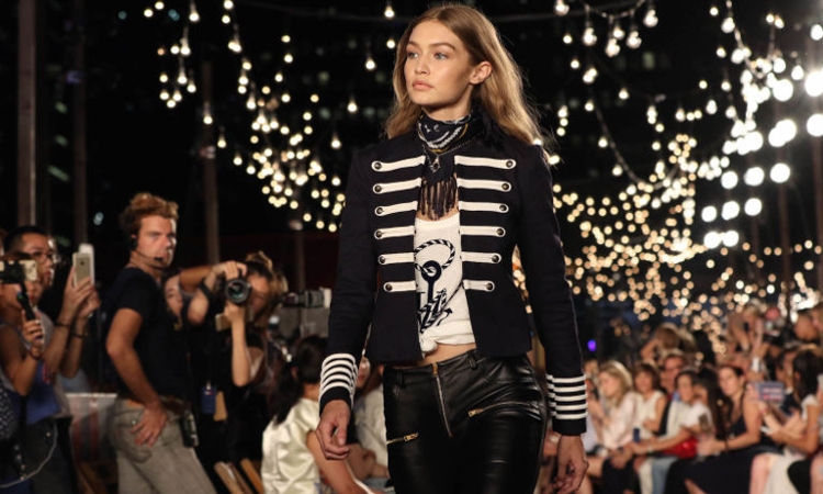 Gigi Hadid pokaz Tommy Hilfiger wiosna/lato 2017