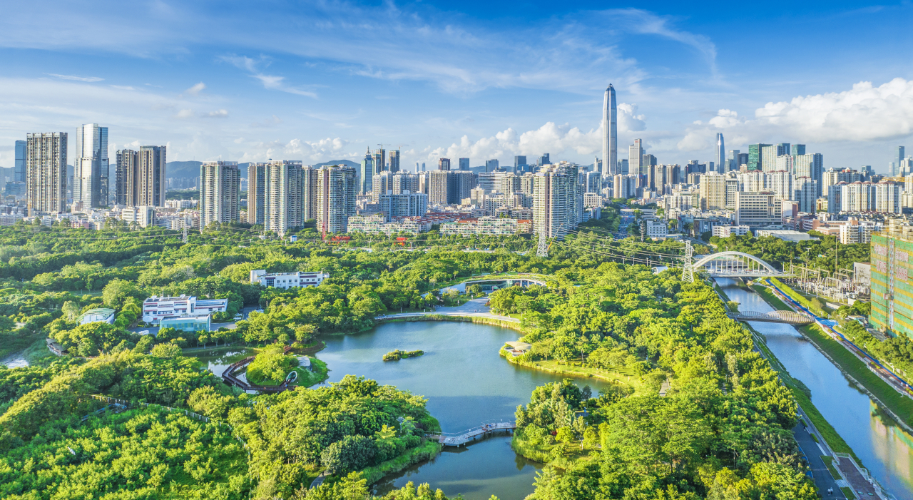 Park Ekologiczny Futian Mangrove.