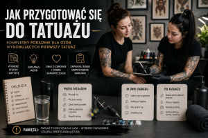 przygotowanie do tatuażu